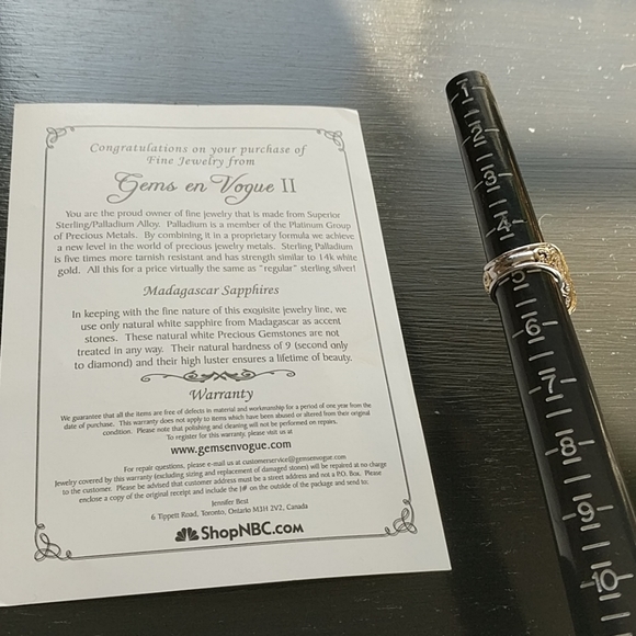 GEMS EN VOGUE Brazilian Kyanite Sapphire Ring 5 - Picture 7 of 8